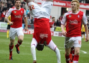 A spring in his step: Orient will have to deal with Millers hot-shot Kieran Agard